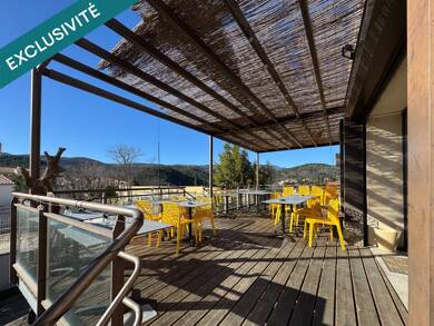 Hôtel à vendre Fonds de commerce 72 000 € 2 pièces 409 m² d'espace de restauration Sournia 66730