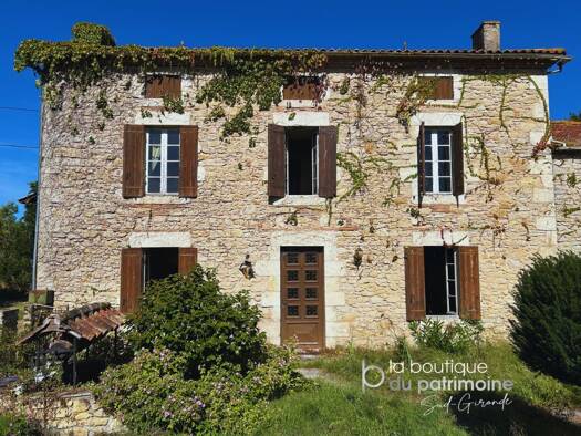 Ferme à vendre 230 000 € 5 pièces 3 chambres 162,2 m² 61 540 m² de terrain Auros 33124