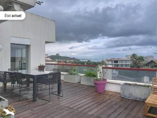 Appartement à vendre 945 000 € 3 pièces 2 chambres 83 m² Étage 1/3 Biarritz 64200