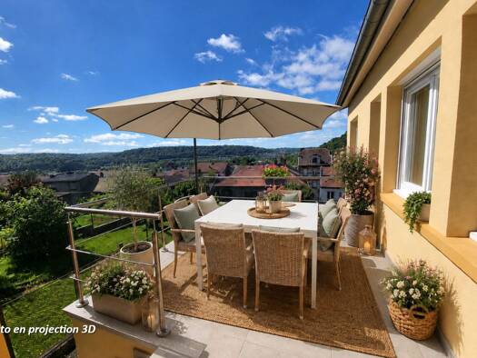Maison à vendre 389 000 € 8 pièces 5 chambres 182 m² 299 m² de terrain Mont-Saint-Martin 54350