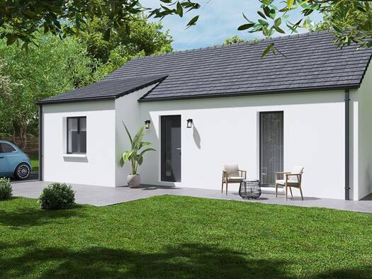 Terrain avec maison neuve à vendre 217 092 € 4 pièces 3 chambres 74 m² 508 m² de terrain Lavannes 51110