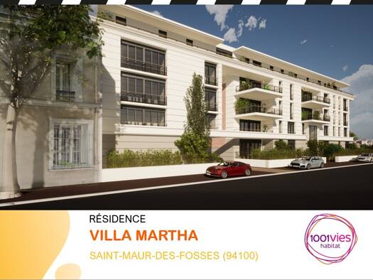 Appartement à louer - Première occupation 2 141 € 5 pièces 5 chambres 112 m² Étage 3/4 Les Mûriers Saint-Maur-des-Fossés 94210