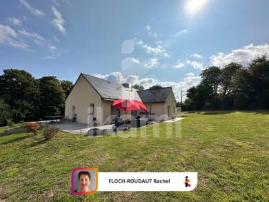 Maison de plain-pied à vendre 265 000 € 5 pièces 3 chambres 125 m² 16 775 m² de terrain Laz 29520