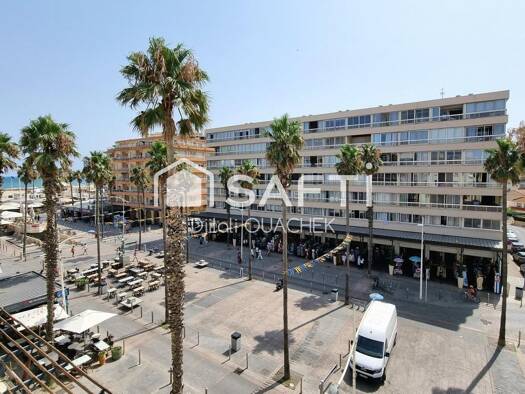 Appartement à vendre 199 000 € 4 pièces 2 chambres 84 m² Étage 3/6 Plage Centre Canet-en-Roussillon 66140