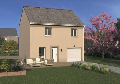 Terrain avec maison neuve à vendre 374 500 € Vieux Village Domont 95330