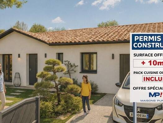 Terrain avec maison neuve à vendre 191 000 € 3 pièces 2 chambres 60 m² 500 m² de terrain Hautecourt-Romanèche 01250