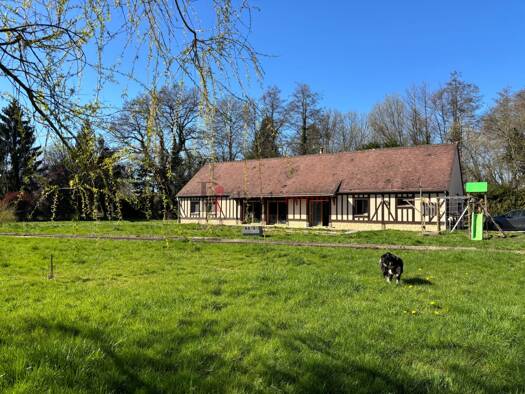 Maison de plain-pied à vendre 235 300 € 7 pièces 4 chambres 185 m² 3 976 m² de terrain Bonsmoulins 61380