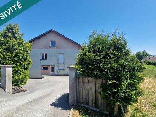 Maison de plain-pied à vendre 330 000 € 9 pièces 6 chambres 255 m² 1 000 m² de terrain L'Hôpital-du-Grosbois 25620