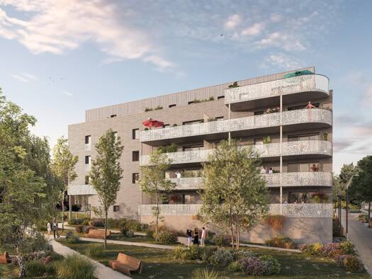 Appartement à vendre - neuf 205 600 € 3 pièces 2 chambres 70 m² dès le 31/12/2026 Centre Ville-Faubourg Saint Lazare Maubeuge 59600