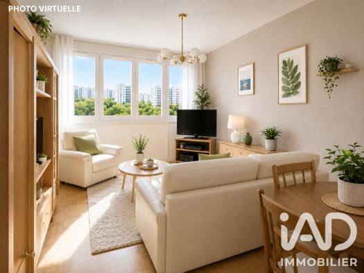 Appartement à vendre 189 000 € 3 pièces 2 chambres 61 m² Étage 7/10 A. Sisley Villeneuve-la-Garenne 92390