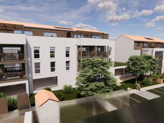 Appartement à vendre - neuf 175 000 € 2 pièces 1 chambre 46,4 m² RDC Le Loroux-Bottereau 44430