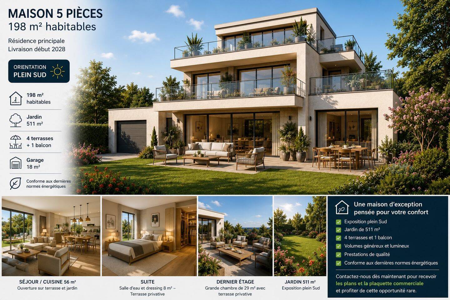 Maison à vendre, 200m², RUEIL MALMAISON
