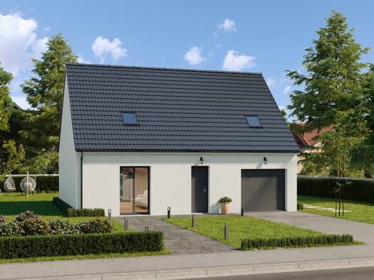 Terrain avec maison neuve à vendre 275 000 € 4 pièces 3 chambres 92 m² 590 m² de terrain Beine-Nauroy 51490