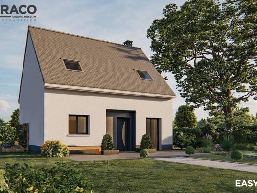 Terrain avec maison neuve à vendre 226 400 € 5 pièces 4 chambres 85 m² 402 m² de terrain Pacy-sur-Eure 27120