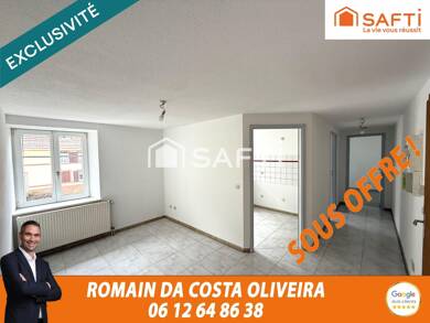 Appartement à vendre 45 500 € 2 pièces 1 chambre 40 m² Étage 1/2 Rombach-le-Franc 68660
