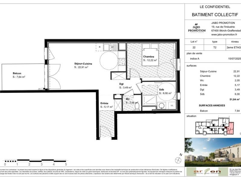 Maison à louer, 52m², STRASBOURG