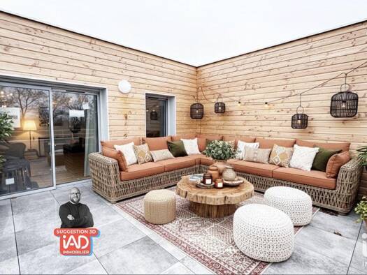 Appartement à vendre 305 000 € 3 pièces 2 chambres 77 m² RDC Bourg Sud Veauche 42340