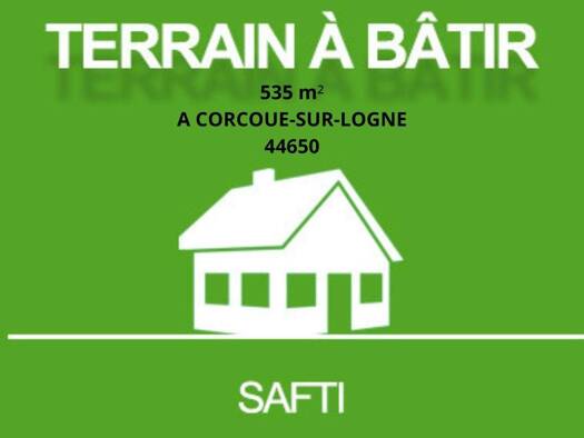 Terrain constructible à vendre 50 800 € 535 m² de terrain Corcoué-sur-Logne 44650