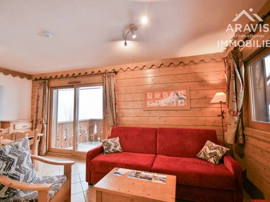 Appartement à vendre 273 000 € 3 pièces 2 chambres 50,3 m² 3ème étage Le Grand-Bornand 74450