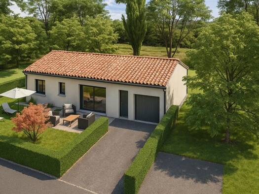 Terrain avec maison neuve à vendre 235 000 € 4 pièces 3 chambres 85 m² 445 m² de terrain Centre Est Loriol-sur-Drôme 26270