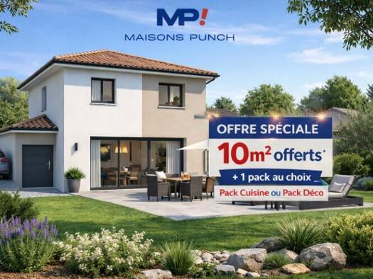 Terrain avec maison neuve à vendre 240 000 € 4 pièces 3 chambres 94 m² 585 m² de terrain Jujurieux 01640