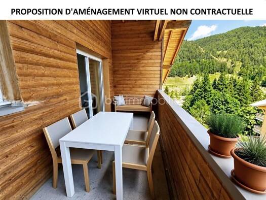 Appartement à vendre 105 000 € 2 pièces 1 chambre 30 m² Étage 5/5 La Foux D'Allos Allos 04260