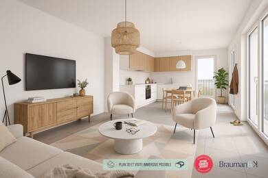 Appartement à vendre 384 000 € 3 pièces 62 m² 2ème étage Centre L'Haÿ-les-Roses 94240