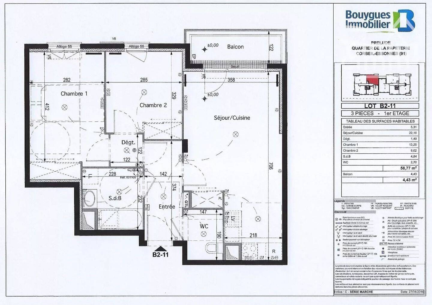 Maison à louer, 59m², CORBEIL ESSONNES