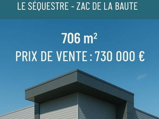 Local commercial à vendre 730 000 € 706 m² de surface de vente Le Sequestre 81990