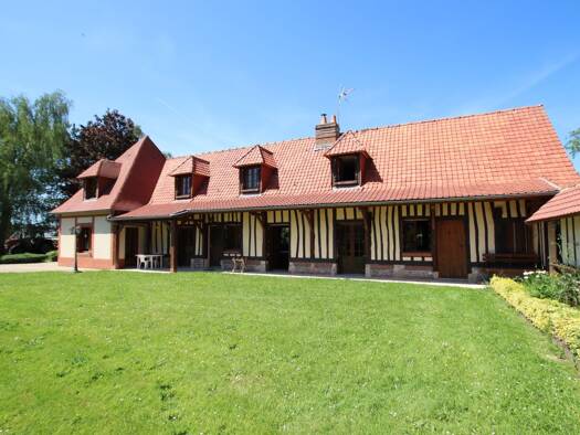 Maison à vendre 390 000 € 8 pièces 4 chambres 187 m² Longueville-sur-Scie 76590