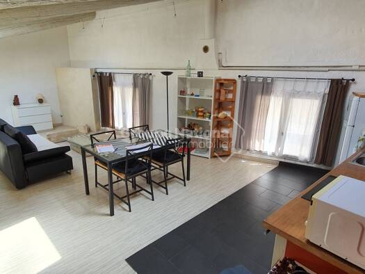 Duplex à louer 620 € 2 pièces 1 chambre 53 m² Étage 1/2 Zone Pietonne Avignon 84000