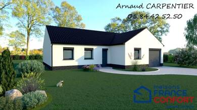 Terrain avec maison neuve à vendre 237 754 € Douchy-Lès-Ayette 62116