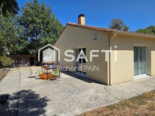 Maison de plain-pied à vendre 230 000 € 5 pièces 3 chambres 148 m² 1 187 m² de terrain Sansais 79270