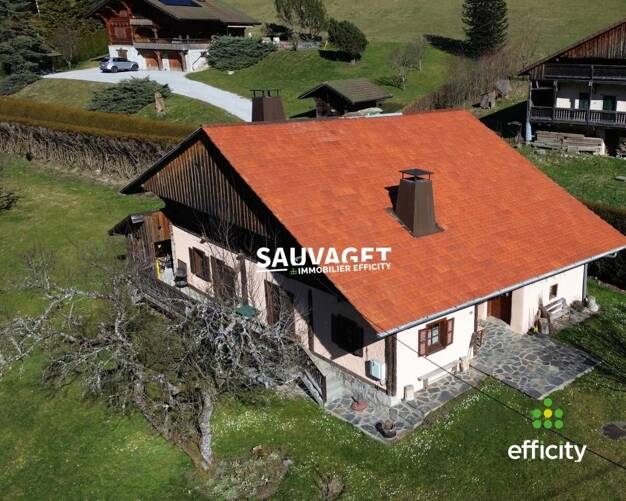 Chalet à vendre 519 000 € 3 pièces 2 chambres 205 m² 1 757 m² de terrain Glières-Val-de-Borne 74130