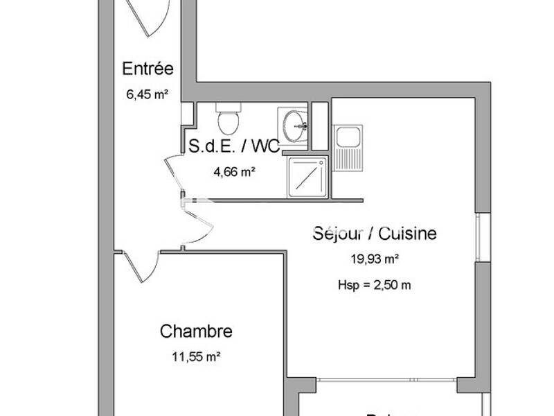 Maison à louer, 43m², MAINVILLIERS