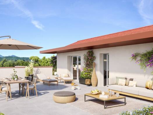 Appartement à vendre - Neuf 323 000 € 3 pièces 2 chambres 58,3 m² 2ème étage Sud La Roche-sur-Foron 74800