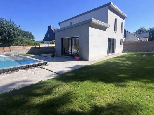 Villa à vendre 460 000 € 6 pièces 4 chambres 127 m² 559 m² de terrain Langroix-Talhouet-Saint Gilles Hennebont 56700