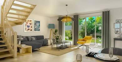 Appartement à vendre 292 000 € 3 pièces 2 chambres 60 m² 1er étage Ouest Bruz 35170