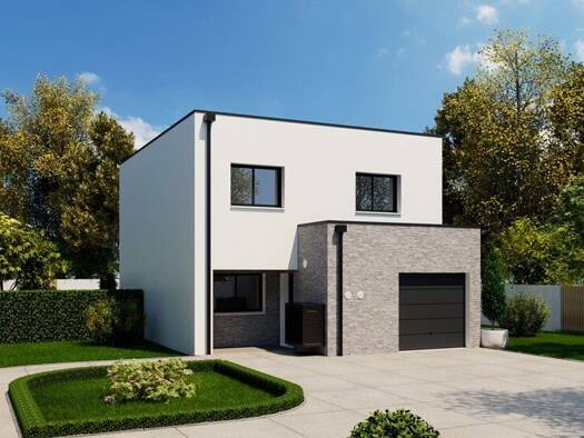 Terrain avec maison neuve à vendre 375 900 € 5 pièces 4 chambres 118 m² 500 m² de terrain Nogent-l'Abbesse 51420