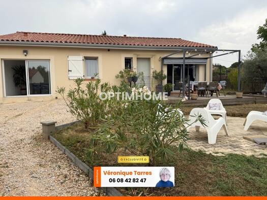 Maison de plain-pied à vendre 348 000 € 5 pièces 4 chambres 103 m² 496 m² de terrain Lévignac 31530