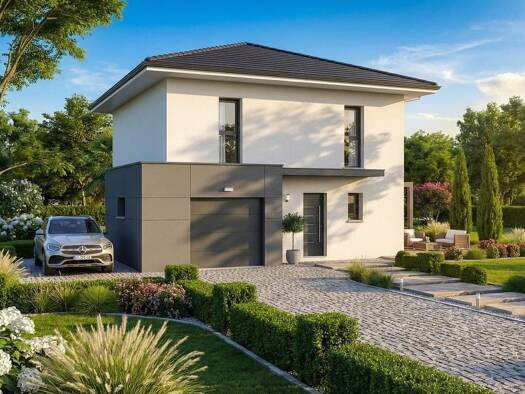 Terrain avec maison neuve à vendre 495 729 € 5 pièces 4 chambres 105 m² 797 m² de terrain Perrignier 74550