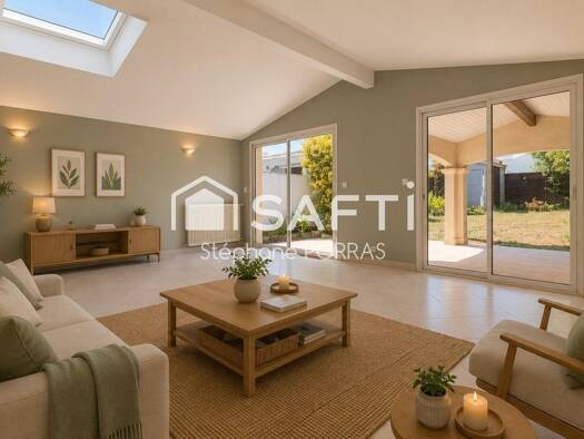Maison à vendre 250 000 € 6 pièces 4 chambres 131 m² 236 m² de terrain Centre Carbon-Blanc 33560
