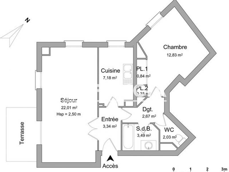 Maison à louer, 55m², PONTOISE