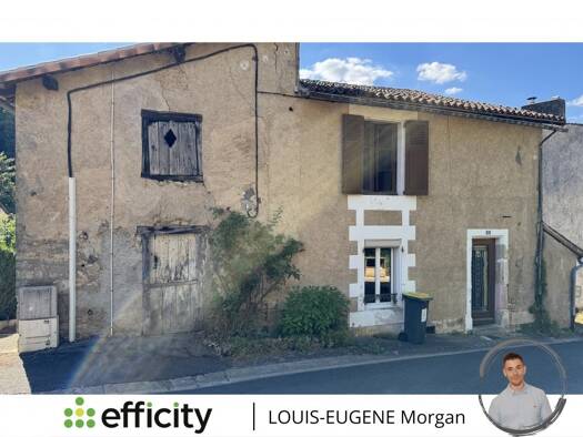 Maison à vendre 75 000 € 5 pièces 3 chambres 121 m² 992 m² de terrain Celle-Lévescault 86600