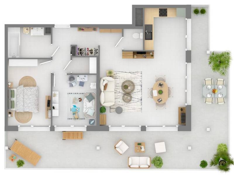 Maison à louer, 74m², NICE