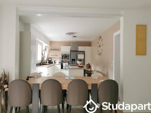 Colocation à louer 540 € 1 pièce 8 chambres 11 m² disponible dès maintenant Carcouet Nantes 44100