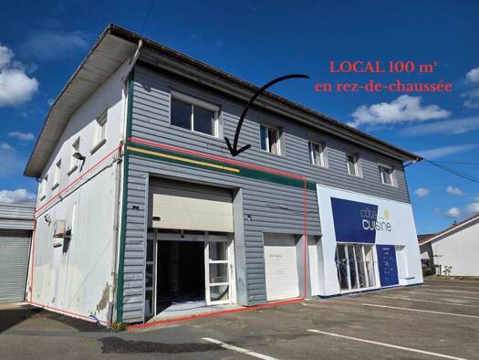 Local commercial à vendre 115 000 € 100 m² de surface de vente Haut-Saint Pierre Dax 40100