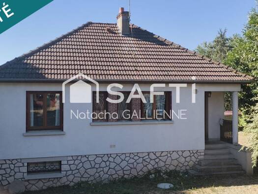 Maison à vendre 115 000 € 3 pièces 2 chambres 75 m² 3 580 m² de terrain Ouzouer-sur-Trézée 45250
