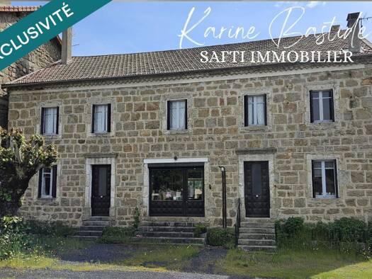 Maison à vendre 168 000 € 10 pièces 5 chambres 240 m² 1 458 m² de terrain Issarlès 07470