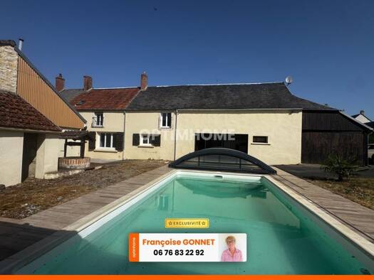 Maison à vendre 275 000 € 6 pièces 4 chambres 215 m² 841 m² de terrain Lapan 18340